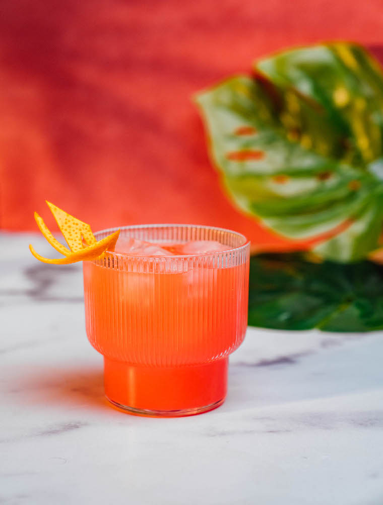 Sagittarius Sunset Cocktail