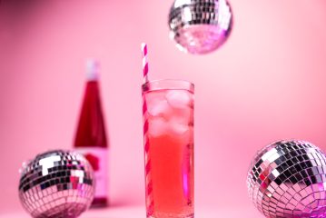 pink barbie cocktails